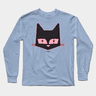 MY CAT IS AWESOME (pink edition) Long Sleeve T-Shirt